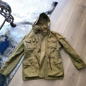 Olive Green Military Jacket by J.Crew